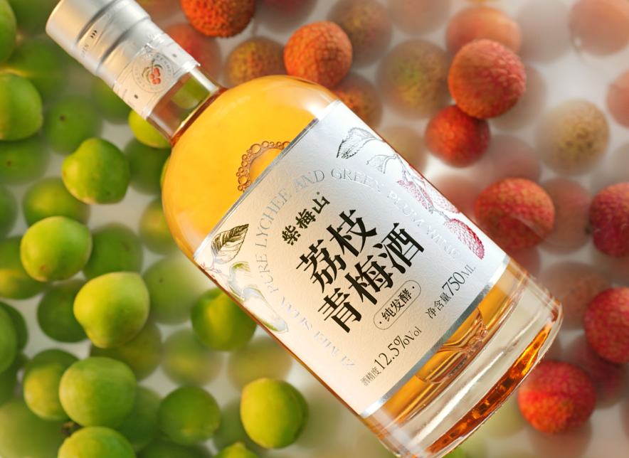 Green Plum Wine display 002